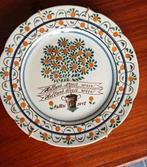 Oranjehuis Aardewerk Bord - Holland Herleeft!, Ophalen of Verzenden