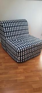 IKEA LYCKSELE LÖVÅS slaapfauteuil met opbergbak, Ophalen, Eenpersoons, 190 cm of minder, Zo goed als nieuw