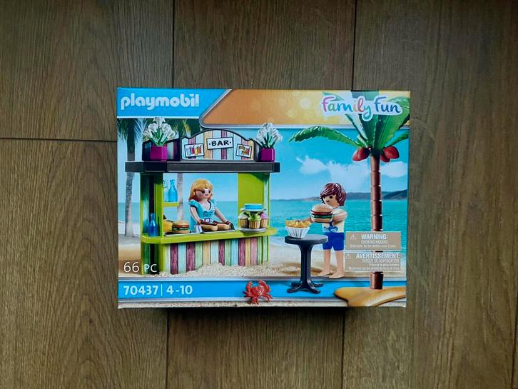 70437 Family Fun Strandkiosk NIEUW, Kinderen en Baby's, Speelgoed | Playmobil, Nieuw, Complete set, Ophalen of Verzenden