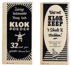 2 KLOK ZEEP Advertenties 1949, Overige typen, Zo goed als nieuw, Verzenden