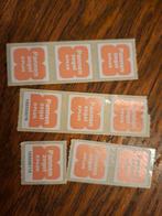 Plus pannenzegels, Plus, Ophalen