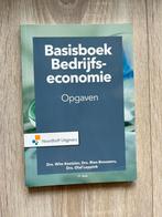 Basisboek bedrijfseconomie - opgaven, Boeken, Ophalen of Verzenden, Zo goed als nieuw, Management, Olaf Leppink; Wim Koetzier; Rien Brouwers