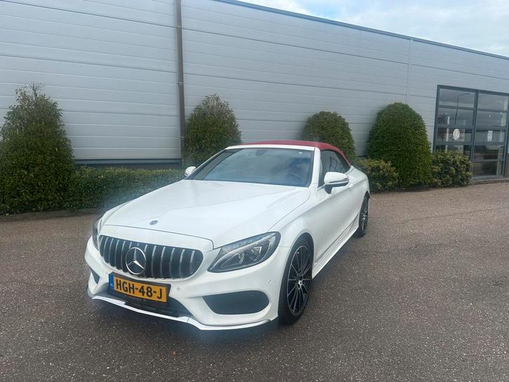 Mercedes-Benz C-Klasse C200 AMG 184pk Carplay 2017 Burmester, Auto's, Mercedes-Benz, Bedrijf, Te koop, ABS, Achteruitrijcamera