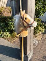 Pluche stokpaardje met geluid, Ophalen, Zo goed als nieuw