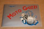 Zeldzame catalogus Moto Guzzi - 1952 !!, Ophalen of Verzenden, Zo goed als nieuw