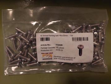 Ss tread-forming bout (bolt) M6-20mm - T30 beschikbaar voor biedingen