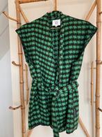 Hes gilet, met ceintuur, Ophalen of Verzenden, Zo goed als nieuw, Maat 42/44 (L), Groen