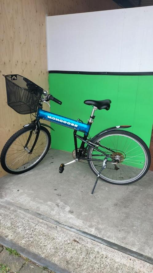 Coole Mongoose hybride fiets., vouwbaar, framemaat 52 cm ., Fietsen en Brommers, Fietsen | Crossfietsen en BMX, Zo goed als nieuw
