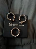 Budha to Budha  oorbellen en ring, Ophalen of Verzenden, Zo goed als nieuw, Knopjes of Stekers, Zilver