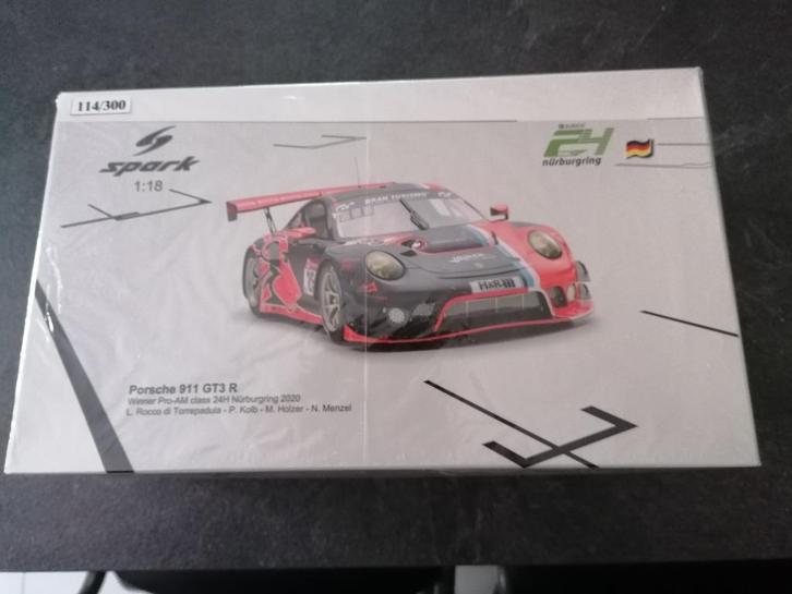 PORSCHE  1/18  SPARK, Hobby en Vrije tijd, Modelauto's | 1:18, Nieuw, Auto, Overige merken, Ophalen of Verzenden