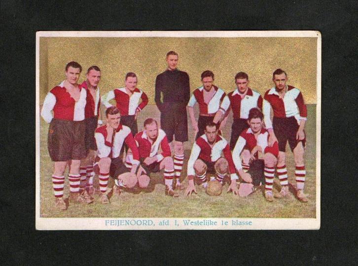 Voetbalplaatje Feyenoord Rotterdam Jaren 20/30., Verzamelen, Overige Verzamelen, Zo goed als nieuw, Ophalen of Verzenden