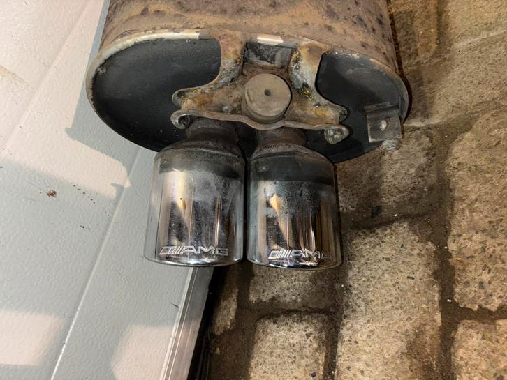 Mercedes slk r170 amg demper, Auto-onderdelen, Uitlaatsystemen, Mercedes-Benz, Gebruikt, Ophalen of Verzenden