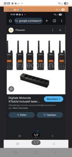 6x Motorola Portofoons met Accessoires, Gebruikt, 5 tot 15 km, Ophalen of Verzenden, Portofoon of Walkie-talkie