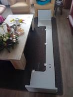 Auping auronde aanhaak tafeltjes hoogte 35 cm achterwand., Huis en Inrichting, Ophalen of Verzenden, Gebruikt, 25 tot 50 cm, Minder dan 100 cm