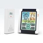 Draadloze Weerstation Set met Groot LCD-scherm, Audio, Tv en Foto, Weerstations en Barometers, Verzenden, Nieuw, Weerstation