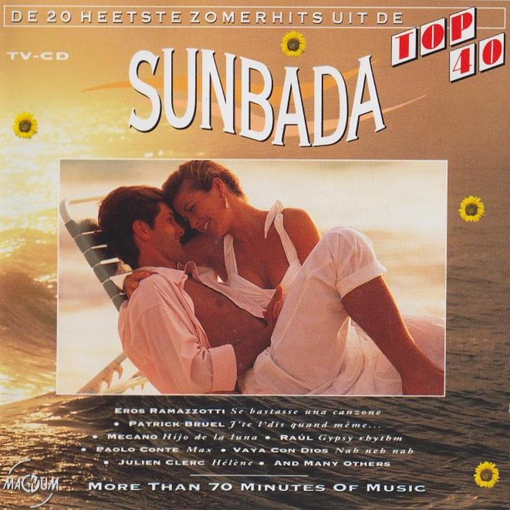 CD-sale VARIOUS - Sunbada - 20 Heetste Zomerhits Uit, Cd's en Dvd's, Cd's | Pop, Zo goed als nieuw, 1980 tot 2000, Verzenden