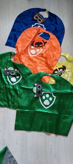 Paw patrol cape's voor verkleden of kinderfeestje., Kinderen en Baby's, Jongen of Meisje, Ophalen of Verzenden, Zo goed als nieuw