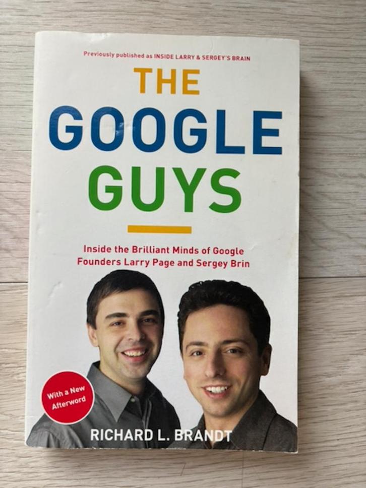 Richard L. Brandt – The Google Guys (Goed), Boeken, Economie, Management en Marketing, Zo goed als nieuw, Management, Ophalen of Verzenden