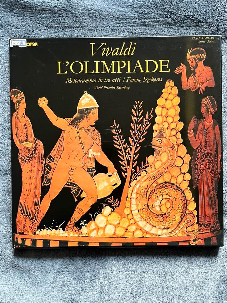 Vivaldi - L’Olimpiade, Cd's en Dvd's, Vinyl | Klassiek, Zo goed als nieuw, Opera of Operette, 12 inch, Ophalen of Verzenden