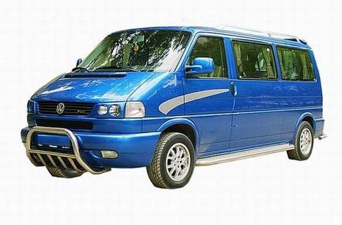 VW T4 Sidebars buis 60 mm met aluminium treeplank, Auto diversen, Tuning en Styling