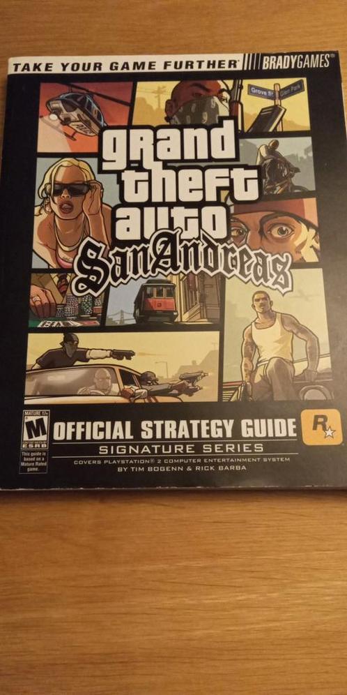 GTA San Andreas strategy guide PS2, Spelcomputers en Games, Games | Pc, Zo goed als nieuw, Ophalen of Verzenden