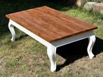 Houten salontafel Riviera Maison stijl, Huis en Inrichting, Tafels | Salontafels, Ophalen, 100 tot 150 cm, 50 tot 100 cm, Rechthoekig
