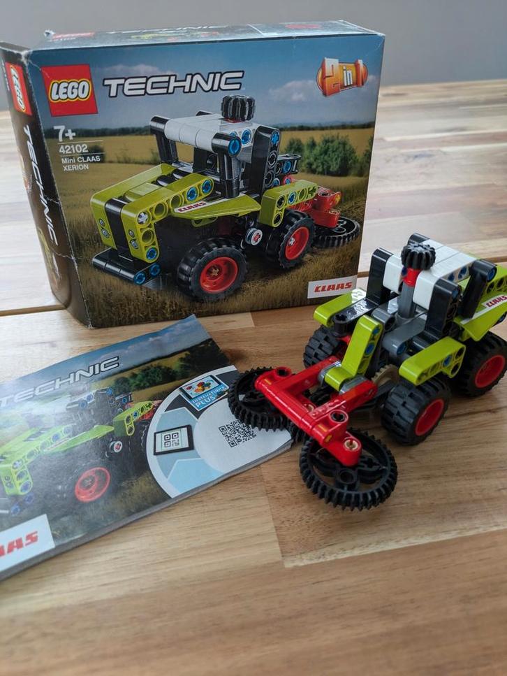 LEGO Technic 42102 MINI CLAAS XERION - Compleet!, Kinderen en Baby's, Speelgoed | Duplo en Lego, Zo goed als nieuw, Lego, Complete set