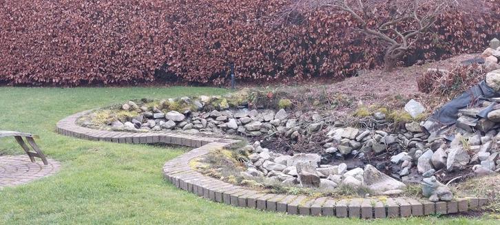 Vijverstenen voor nieuwe vijver, Tuin en Terras, Vijvers, Gebruikt, Ophalen of Verzenden