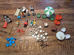 Vintage playmobil; agenten, motoren, ambulance, vuilniswagen, Ophalen of Verzenden, Gebruikt, Los playmobil