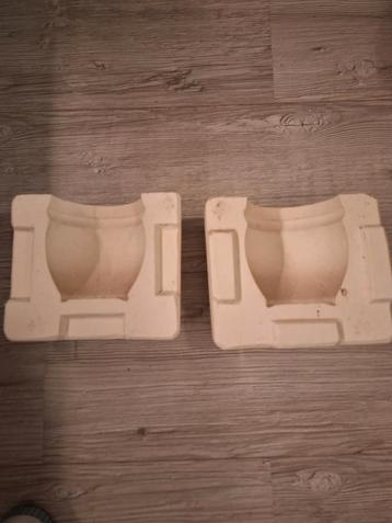 Gipsen Kleimal voor Keramieken Pot - 16cm beschikbaar voor biedingen