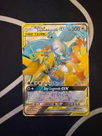 Moltres & Zapdos & Articuno GX Tag Team full art, Ophalen of Verzenden, Zo goed als nieuw, Losse kaart