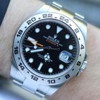 olex Explorer II 42mm – Ref. 216570 – Zwarte dial – 2013, Ophalen, Staal, Gebruikt, Polshorloge