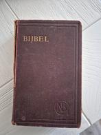 Antieke Bijbel de Gansche Heilige Schrift Ouden en Nieuwen T, Ophalen of Verzenden