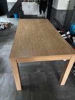 Gratis eettafel in nete staat, Huis en Inrichting, Tafels | Eettafels, Gebruikt, 150 tot 200 cm, Rechthoekig, 50 tot 100 cm