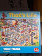 Compleet, thans life puzzel 1000 stukjes, Hobby en Vrije tijd, Denksport en Puzzels, Ophalen of Verzenden, Zo goed als nieuw