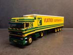 WSI Vlatrex DAF 3300 SPACE CAB 4X2 REEFER TRAILER, Hobby en Vrije tijd, Modelauto's | 1:50, Ophalen of Verzenden, Nieuw, Bus of Vrachtwagen