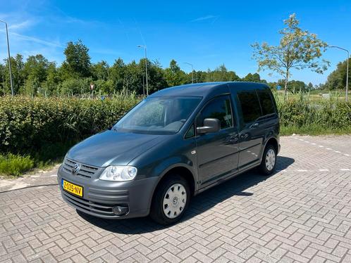 Volkswagen Caddy 1.4 16V Life 59KW Combi 2009 Grijs, Auto's, Bestelauto's, Particulier, Achteruitrijcamera, Airbags, Android Auto