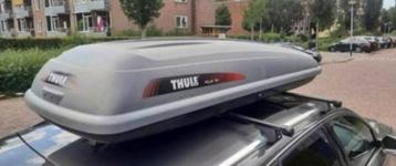Te huur in Friesland de grootste Thule dakkoffer 420ltr! beschikbaar voor biedingen