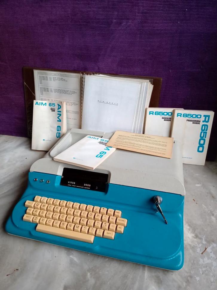 Rockwell Aim 65, 6500, 6502 uit 1979 ingebouwd in VITOS 2000, Computers en Software, Vintage Computers, Ophalen