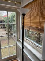 Vintage staande lamp met glazen kap, Ophalen, Gebruikt, Glas, 150 tot 200 cm