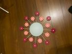 Plafond lamp meisje bloemen roze kamer glow in the dark, Kinderen en Baby's, Lamp, Ophalen