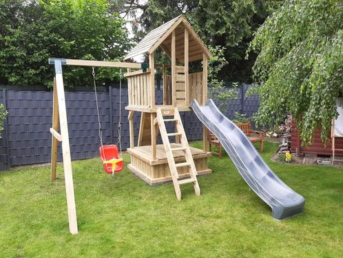 Speeltoestel 150 – STEVIG - STERK - VEILIG - Topkwaliteit, Kinderen en Baby's, Speelgoed | Buiten | Speeltoestellen, Nieuw, Glijbaan