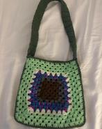 gebreide tas, Sieraden, Tassen en Uiterlijk, Tassen | Damestassen, Ophalen, Nieuw, Groen