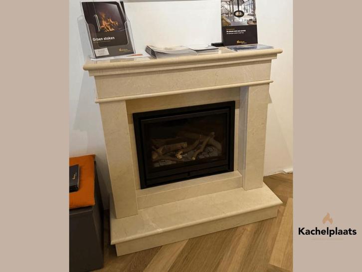 Wanders Square 60 Gas Front - showroommodel, Huis en Inrichting, Haarden, Zo goed als nieuw, Gashaard, Verzenden