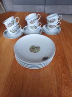 031 - Dutch Castles ontbijtborden, koppen & schotels, Huis en Inrichting, Keuken | Servies, Ophalen, Zo goed als nieuw, Overige stijlen