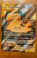 Eevee snorlax GX tag team 171 NM, Ophalen of Verzenden, Zo goed als nieuw, Losse kaart
