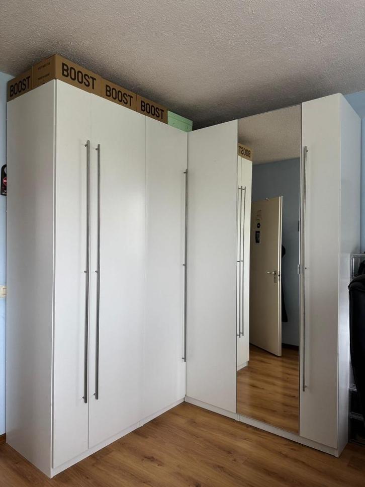 Ikea Pax kast – 3 delen – 247 cm hoog – veel opbergruimte, Huis en Inrichting, Kasten | Kledingkasten, Zo goed als nieuw, 200 cm of meer