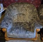 2 Eikenhouten stoelen, Huis en Inrichting, Fauteuils, Ophalen, Hout, Gebruikt, 75 tot 100 cm
