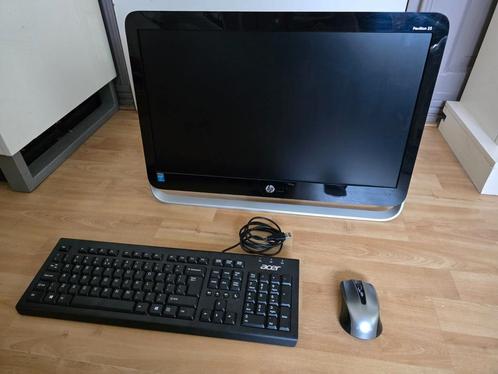 Zeer nette goed werkende HP all in one pc compleet, Computers en Software, Desktop Pc's, Zo goed als nieuw, 2 tot 3 Ghz, SSD, 16 GB