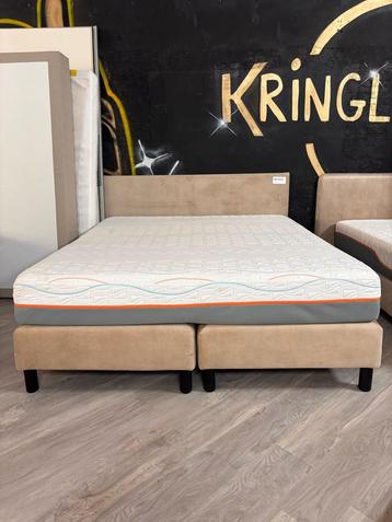Perfecte Boxspring met Mline matras 180x210 beschikbaar voor biedingen